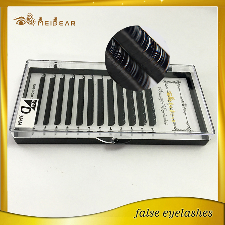 False eyelash box real Siberian mink eyelash extensions for Toronto